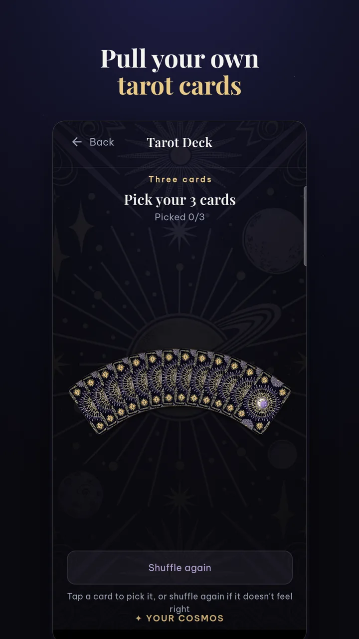 The 78 card tarot deck